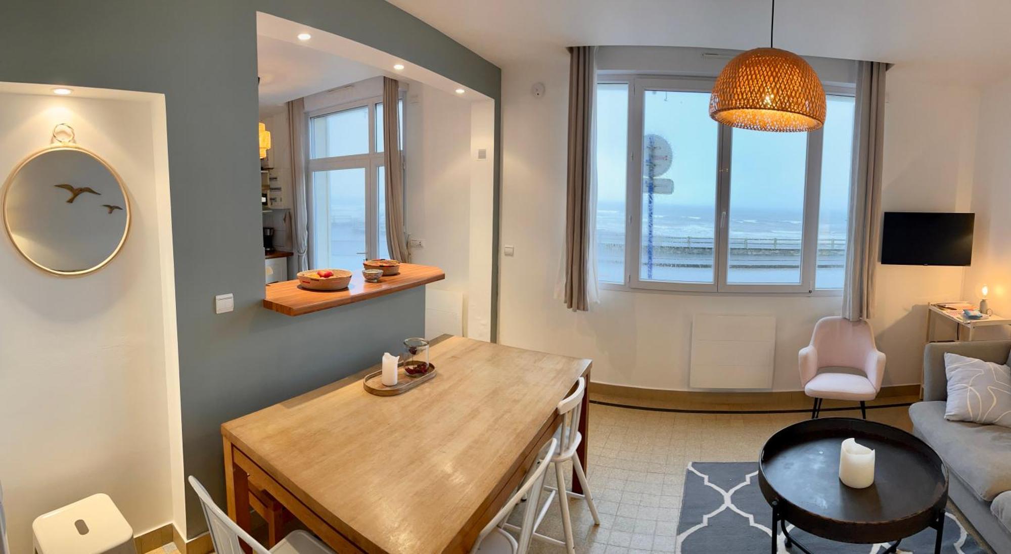 La Maison - Ambleteuse - Vue Sur Mer Et Jardin Exterior photo